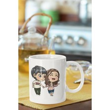 Azresa Sevgililer Gününe Özel Baskılı Porselen Kupa