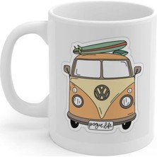 Azresa Beyaz Pogue Life Baskılı Kupa Bardak