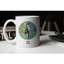 Azresa Anneler Günü Özel Tasarım Porselen Kupa 015 Tfag-15