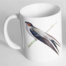 Azresa Japanese Crested Swallow Baskılı Kupa Bardak BDHKP146