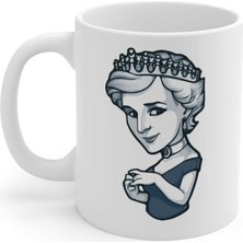 Azresa Prenses Diana Baskılı Kupa Bardak