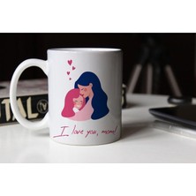 Azresa Anneler Günü Özel Tasarım Porselen Kupa- 002 Tfag-02