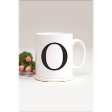 Azresa O Harfli Baskılı Kupa Bardak