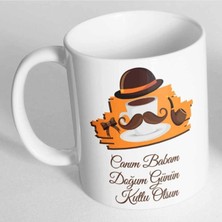 Azresa Doğum Günün Kutlu Olsun Yazılı Baskılı Kupa Bardak B 84