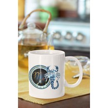 Azresa Akrep Burcu Baskılı Porselen Kupa