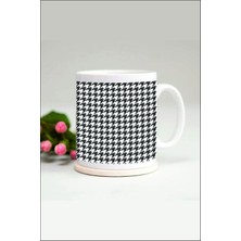 Azresa Kazayayağı Desenli Kupa Bardak