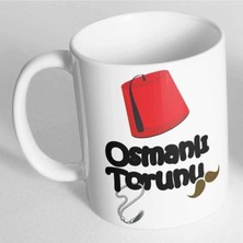 Azresa Osmanlı Torunu Baskılı Kupa Bardak