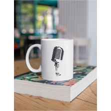 Azresa Mikrofon Baskılı Kupa