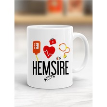 Azresa Hemşire Baskılı Kupa Bardak BDK16