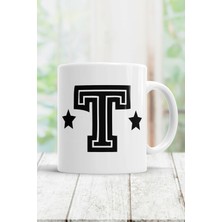 Azresa E Harfi Baskılı Kupa Bardak