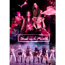 512 Art Design Blackpink New Poster 30X42 cm Çerçevesiz