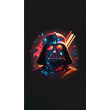 512 Art Design Darth Vade 30X42 cm Çerçevesiz Tasarım Poster
