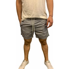 Superfly Swimwear Erkek Gri Şort 21679-05