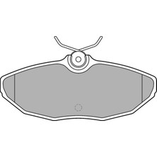 Delphi Arka Balata Jaguar Stype 2.5 V6-4.2 V8 02 Xj 3.0-3.5-4.2 03 09 18051