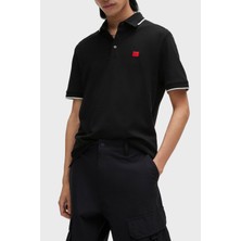 Hugo % 100 Pamuk Slim Fit Polo Yaka T Shirt Erkek Polo Yaka T Shirt 50490775 002