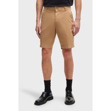 Boss Streç Pamuklu Slim Fit Gabardin Short Erkek Short 50512524 260