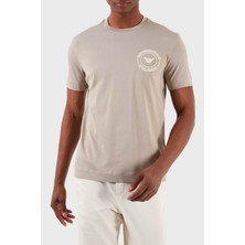 Emporio Armani Pamuklu Regular Fit Bisiklet Yaka T Shirt Erkek T Shirt 3D1Tg8 1Jocz 06G9