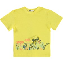 Civil Boys Erkek Çocuk T-Shirt 2-5 Yaş Sarı