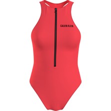 Calvin Klein Kırmızı Kadın Mayo Racerback One Pıece KW0KW02667XN8