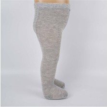 Mbb E-Ticaret Bebek Pamuklu Külotlu Çorap Gri