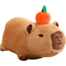 Lonni Capybara Ş Oyuncak Odası Karikatür Capybara Doldurulmuş Oyuncak Yatarak 20CM (Yurt Dışından)