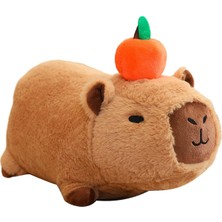 Lonni Capybara Ş Oyuncak Odası Karikatür Capybara Doldurulmuş Oyuncak Yatarak 20CM (Yurt Dışından)