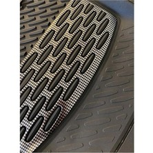 Sare Tuning  Kia Rio Hb 2021 Sonrası Yeni Logolu Araçlar  Krom Karbon Lüx 4d Havuzlu Oto Paspas Takımı