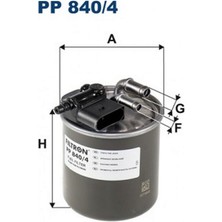 Filtron Yakit Filtresi Mercedes OM642 OM651 W176 W204 W212 C117 C218 W221 X204 W164 Vito W639 Sprinter 906 18051