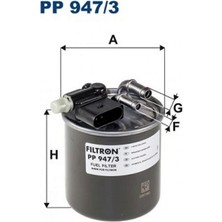 Filtron Yakit Filtresi Mercedes OM607 X117 W176 W246 C117 18051