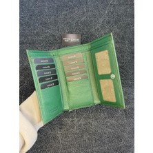 Sanat Leather SL-2238  Deri Çok Kartlıklı ve Fermuarlı  Cüzdan (16,5 Cm/9cm) Sanat Leather