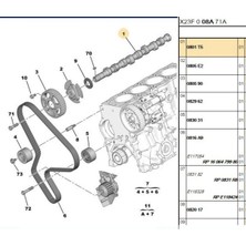 Estaş Eksantrik Mili 406 Partner Boxer (EST40026-0801T5)