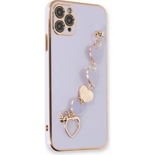 Newface Iphone 11 Pro Max Kılıf Esila Silikon - Lila 24051