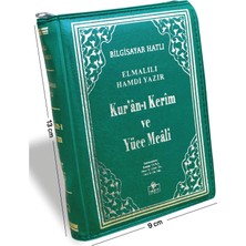 Kur’An-I Kerim Ve Yüce Meali Bilgisayar Hatlı (Cep Boy)-Elmalılı Muhammed Hamdi Yazır