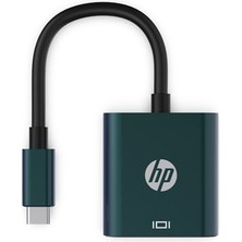 Hp DHC-CT202 Type-C - HDMI Görüntü Adaptörü Siyah