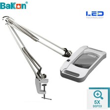 Bakon BK500D-5X LED Akrobat Büyüteç LED Aydınlatma