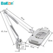 Bakon BK500D-5X LED Akrobat Büyüteç LED Aydınlatma