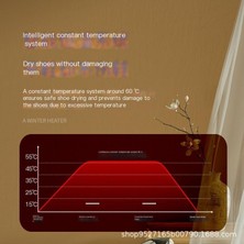 Shidanli Ayakkabı Kurutucu Kurutucu Deodorant Sterilizatör Ev Yetişkin Kurutucu Coax Ayakkabı Fırında Ayakkabı Sıcak Ayakkabı Artefakt (Yurt Dışından)