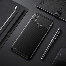 Voyo Xiaomi Mi Play Kılıf Karbon Koruyucu Yumuşak Silikon Nero Kapak