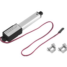 Sant Kuee  Elektrikli Mini Doğrusal Aktüatör - 2 Inç Strok, 64N/14,4LB, Hız 0,6 Inç/s Mini Su Geçirmez Hareket Aktüatörü Küçük 12 V Dc (Yurt Dışından)