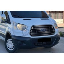 Fams Otomotiv  Ford Transit Krom Ön Panjur+Çerçeve 7 Parça 2013-2019  Paslanmaz Çelik