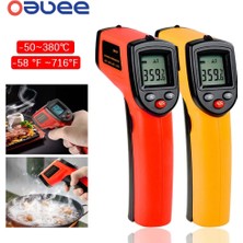 Zining Shop SARI-600 Tarzı Oauee Dijital GM320 Kızılötesi Termometre Sıcaklık Olmayan Ölçer Pirometre Ir Lazer Nokta Tabancası -50~380 Derece (Yurt Dışından)