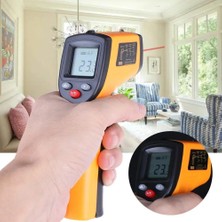Zining Shop SARI-600 Tarzı Oauee Dijital GM320 Kızılötesi Termometre Sıcaklık Olmayan Ölçer Pirometre Ir Lazer Nokta Tabancası -50~380 Derece (Yurt Dışından)