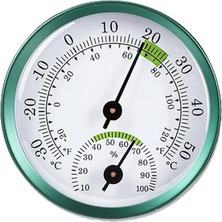 Zining Shop Siyah Stil Kapalı Duvara Monte Termometre Higrometre Pointer Mini Nem Ölçer Termometre Oda Taşınabilir Higrometre Hava Istasyonu (Yurt Dışından)