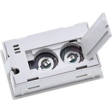 Zining Shop Gri Tarzı 1 Adet Mini Dijital LCD Kapalı Termometre Higrometre Kapalı Uygun Sıcaklık Sensörü Nem Ölçer Ölçer Aletleri Kablo (Yurt Dışından)