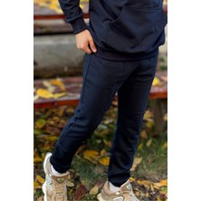 Yakamel Erkek 3 Iplik Şardonlu Jogger Eşofman Altı