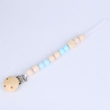 San Gold Bebek Boncuk Diş Kaşıyıcı Bilezik Gıda Sınıfı Silikon Çiğneme Hemşire Hediye Toyteething Kolye Emzik Klip Dıy Özel Güvenli Yapma (Yurt Dışından)
