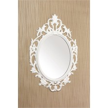 Altıntepe Dekoratif Ayna Boyalı Dolu Beyaz
