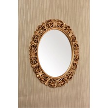 Altıntepe Dekoratif Oval Ayna Gold