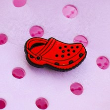 Piraye Gift Kırmızı Crocs Terlik Süsü & Renkli Aksesuar Jibbitz