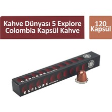 Kahve Dünyası 5 Explore Colombia Kapsül Kahve 120 Kapsül